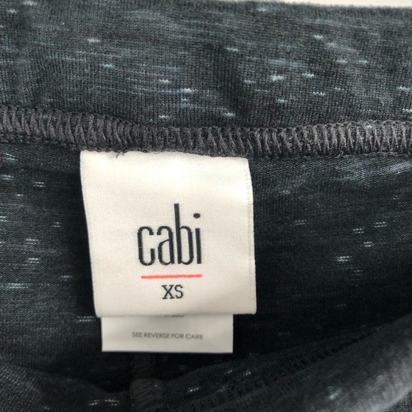 CABI M'Leggings 3210 Skirted Legging Modest Space Dye Grey Layered Stretch Comfy - Picture 5 of 8